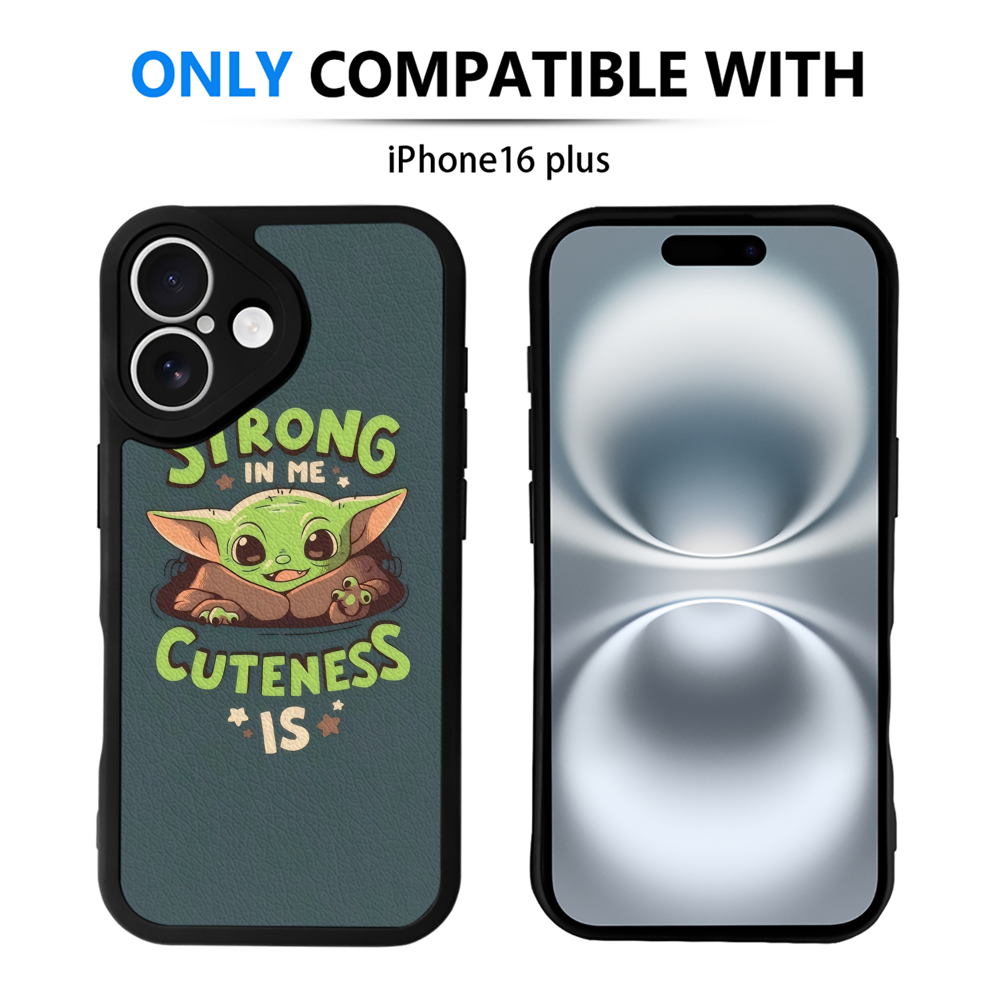 （画像用） スター・ウォーズ Star Wars 【iPhone 16シリーズ対応】シリコンスマホケース（レザー調） 材質：シリコン